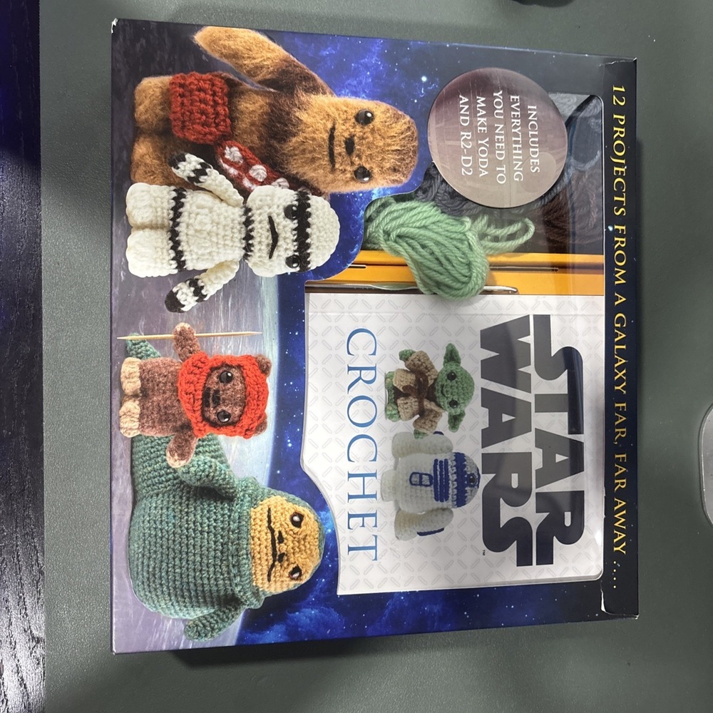 Star Wars Crochet (Crochet Kits) - Hardcover By Collin, Lucy - GOOD Open Box